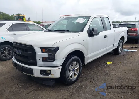 2015 Ford F150 Super Cab из США, поврежденный, VIN 1FTEX1C82FFC87713